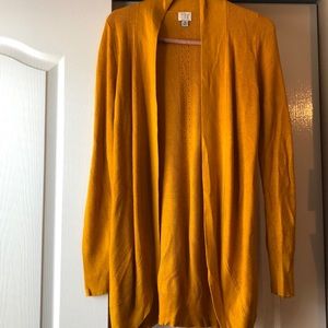 A New Day Mustard Cardigan